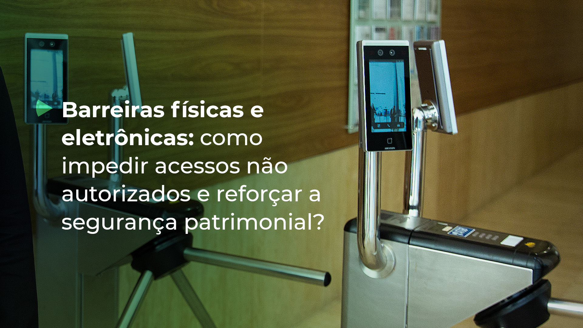 Sistema de barreiras físicas e eletrônicas integradas, com sensores e monitoramento inteligente, garantindo segurança patrimonial em todo o perímetro corporativo.