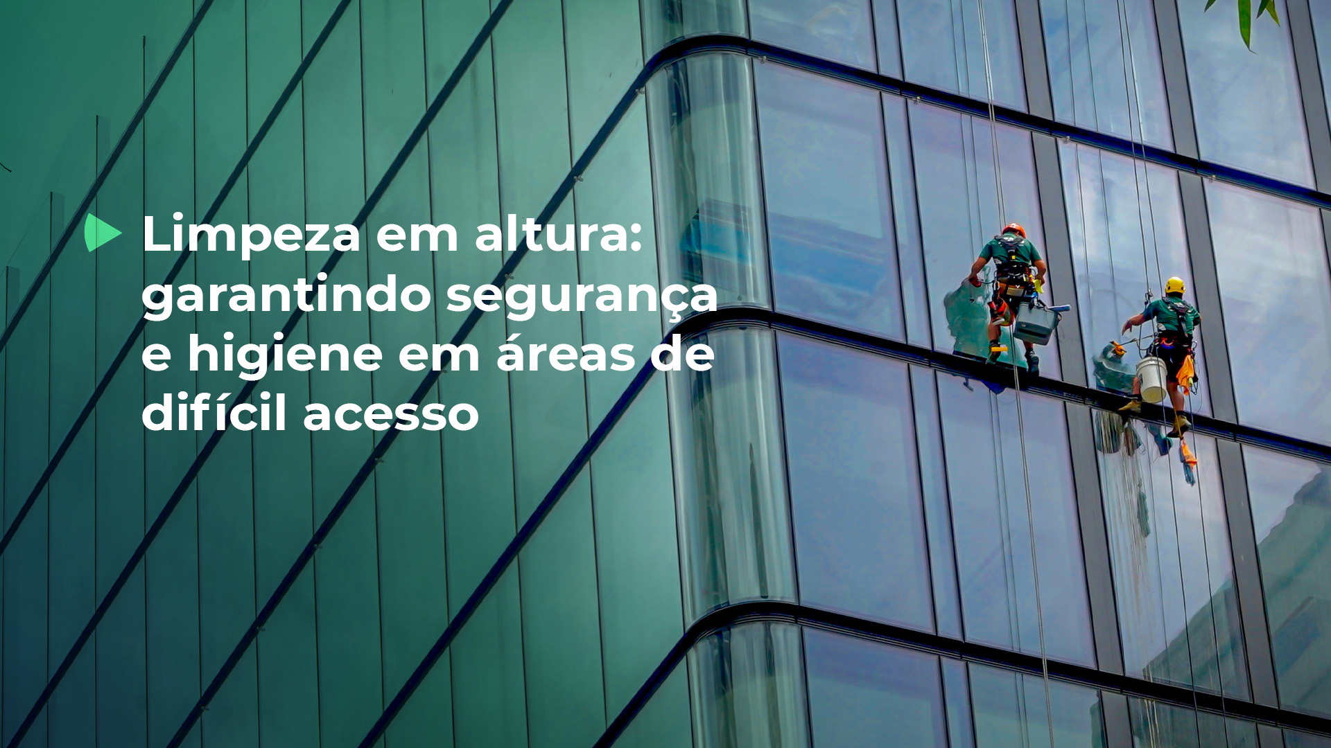 Limpeza em altura garante segurança, eficiência e preservação de estruturas em ambientes corporativos e industriais.